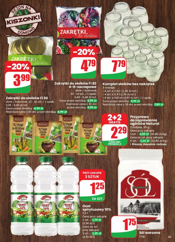 Dino - gazetka promocyjna Gazetka od środy 13.08 do wtorku 19.08 - strona 25