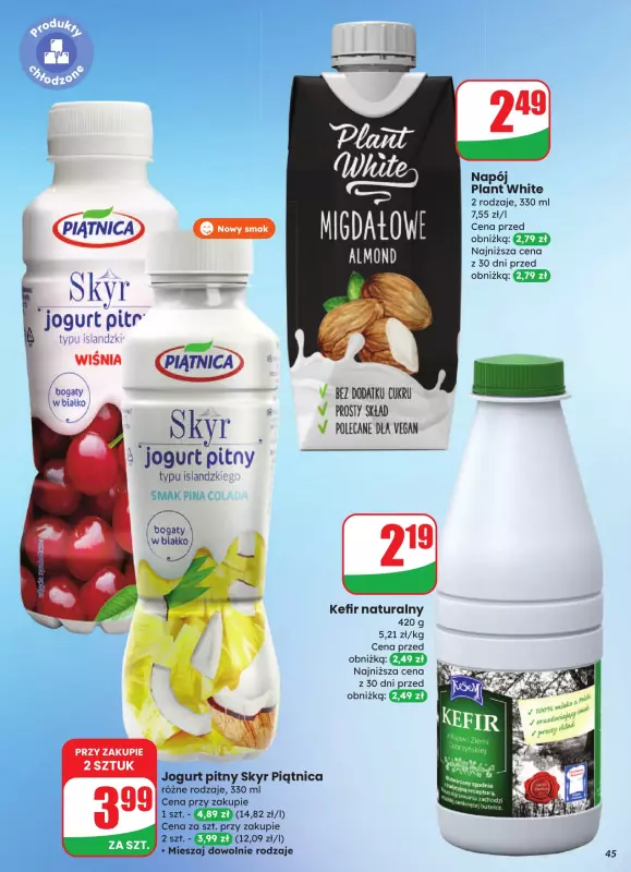 Dino - gazetka promocyjna Gazetka od środy 13.08 do wtorku 19.08 - strona 45