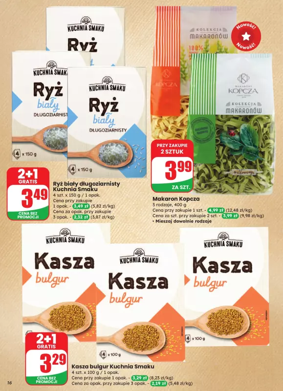 Dino - gazetka promocyjna Gazetka od środy 13.08 do wtorku 19.08 - strona 16