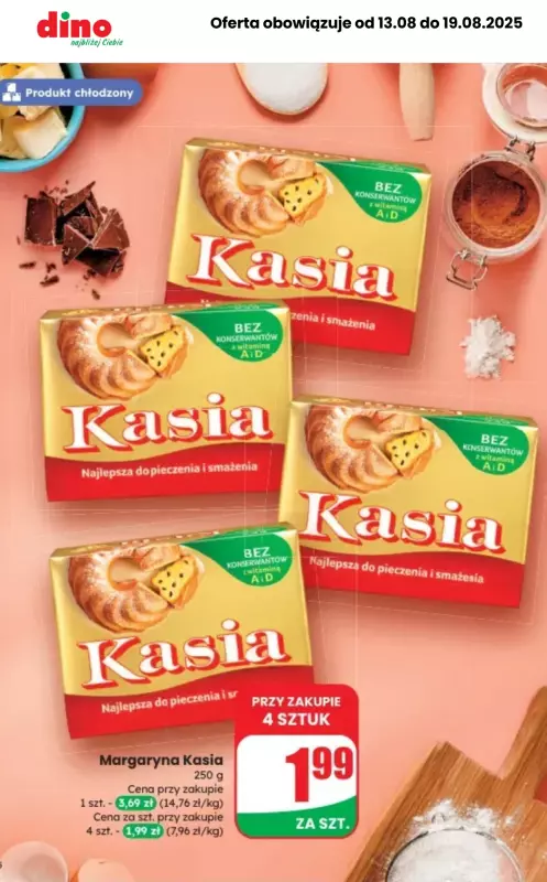 Dino - gazetka promocyjna Najlepsze PROMOCJE od środy 13.08 do wtorku 19.08 - strona 4