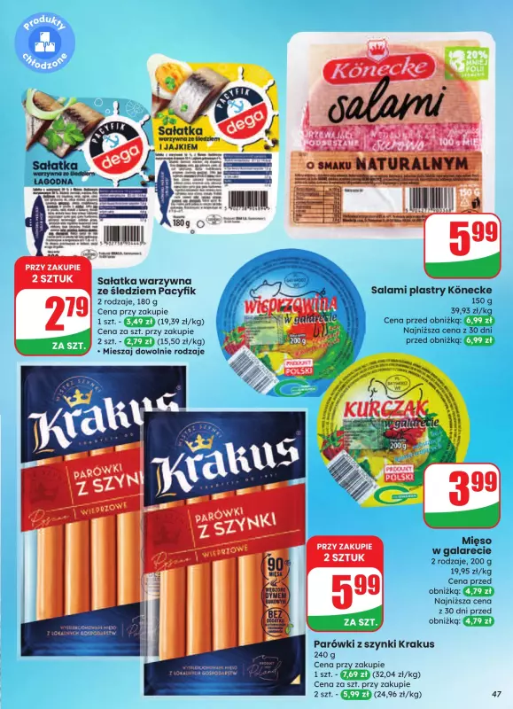 Dino - gazetka promocyjna Gazetka od środy 20.08 do wtorku 26.08 - strona 47