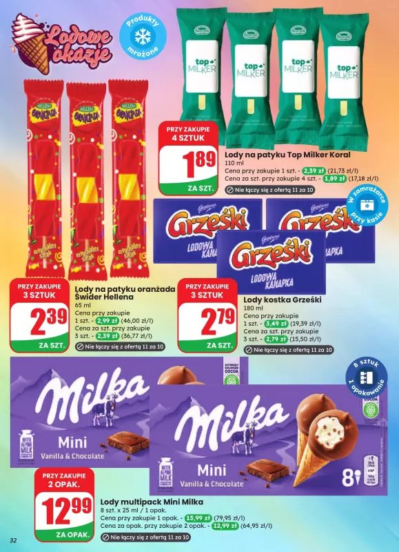 Dino - gazetka promocyjna Gazetka od środy 20.08 do wtorku 26.08 - strona 32