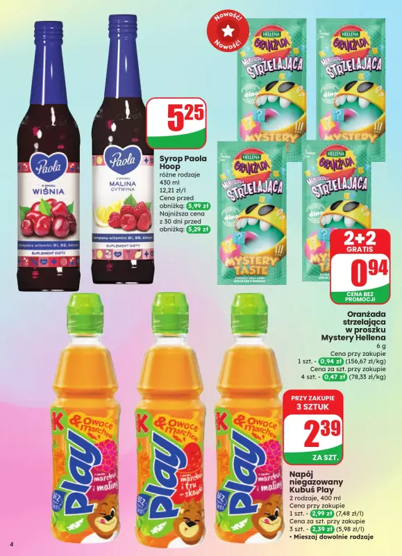 Dino - gazetka promocyjna Gazetka od środy 20.08 do wtorku 26.08 - strona 4