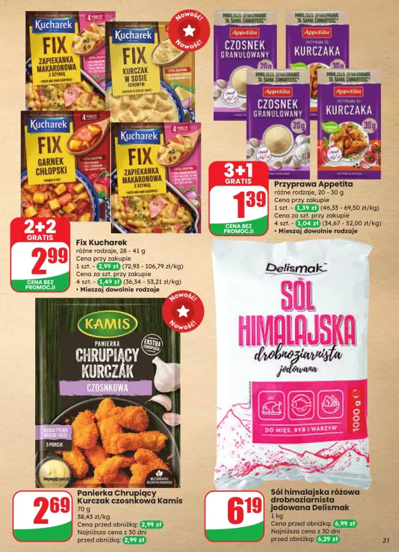 Dino - gazetka promocyjna Gazetka od środy 20.08 do wtorku 26.08 - strona 21