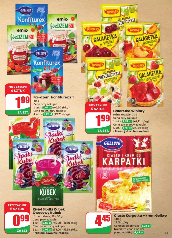Dino - gazetka promocyjna Gazetka od środy 20.08 do wtorku 26.08 - strona 13