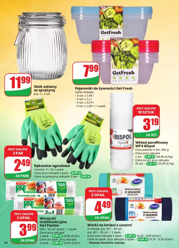 Dino - gazetka promocyjna Gazetka od środy 20.08 do wtorku 26.08 - strona 64