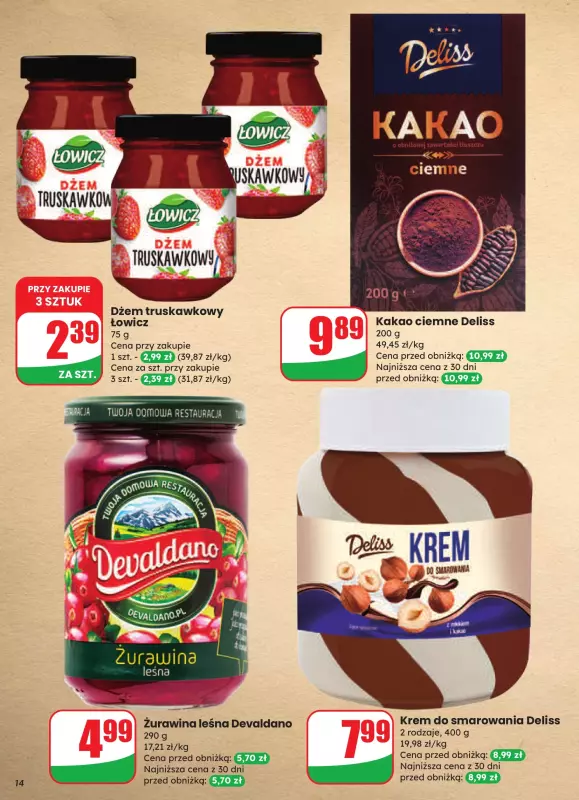 Dino - gazetka promocyjna Gazetka od środy 20.08 do wtorku 26.08 - strona 14