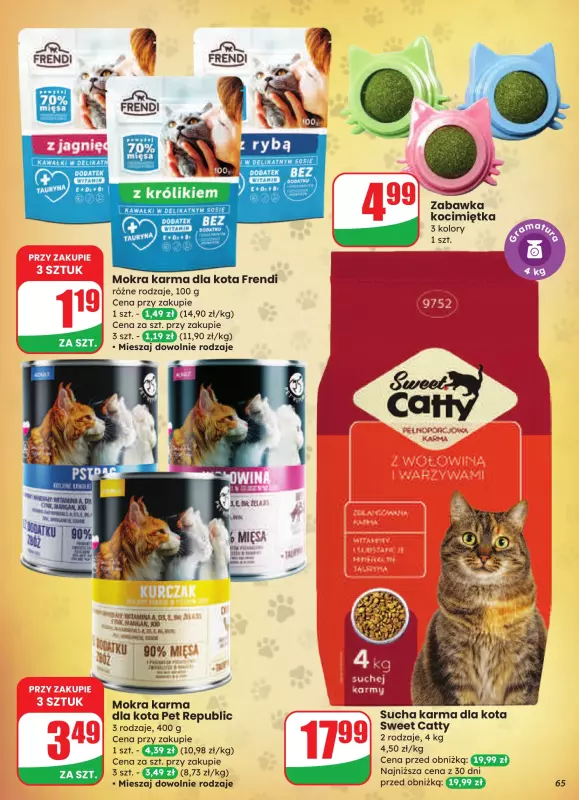 Dino - gazetka promocyjna Gazetka od środy 20.08 do wtorku 26.08 - strona 65