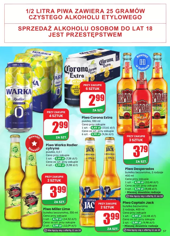 Dino - gazetka promocyjna Gazetka od środy 20.08 do wtorku 26.08 - strona 57