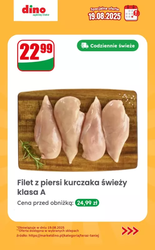 Dino - gazetka promocyjna Specjalna oferta na 19.08.2025 - promocje spoza gazetki od wtorku 19.08 do wtorku 19.08 - strona 2