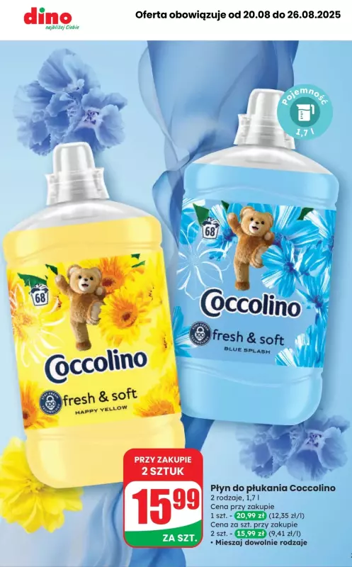 Dino - gazetka promocyjna MEGA promocje! od środy 20.08 do wtorku 26.08 - strona 8