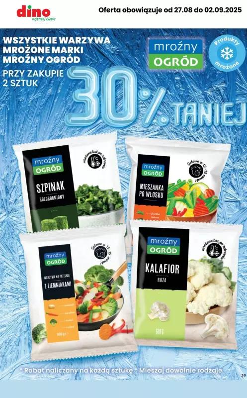 Dino - gazetka promocyjna Najlepsze PROMOCJE! od środy 27.08 do wtorku 02.09 - strona 5