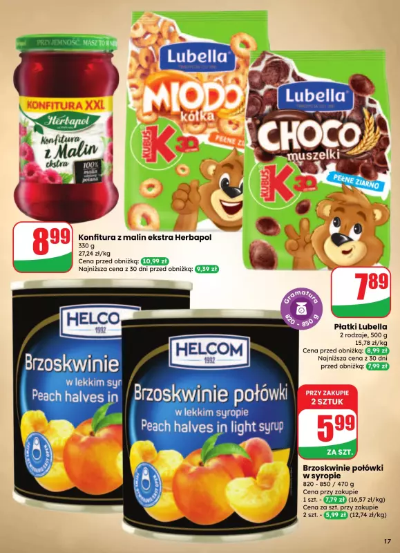 Dino - gazetka promocyjna Gazetka od środy 27.08 do wtorku 02.09 - strona 17