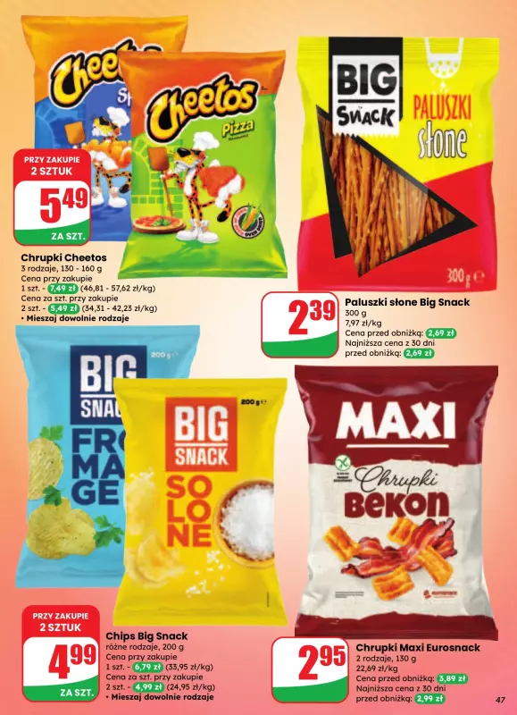 Dino - gazetka promocyjna Gazetka od środy 27.08 do wtorku 02.09 - strona 47