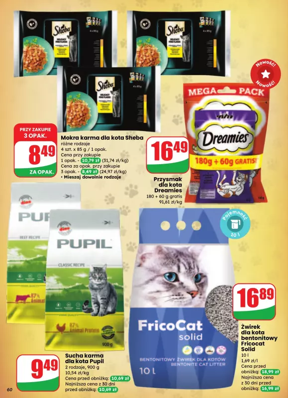 Dino - gazetka promocyjna Gazetka od środy 27.08 do wtorku 02.09 - strona 60