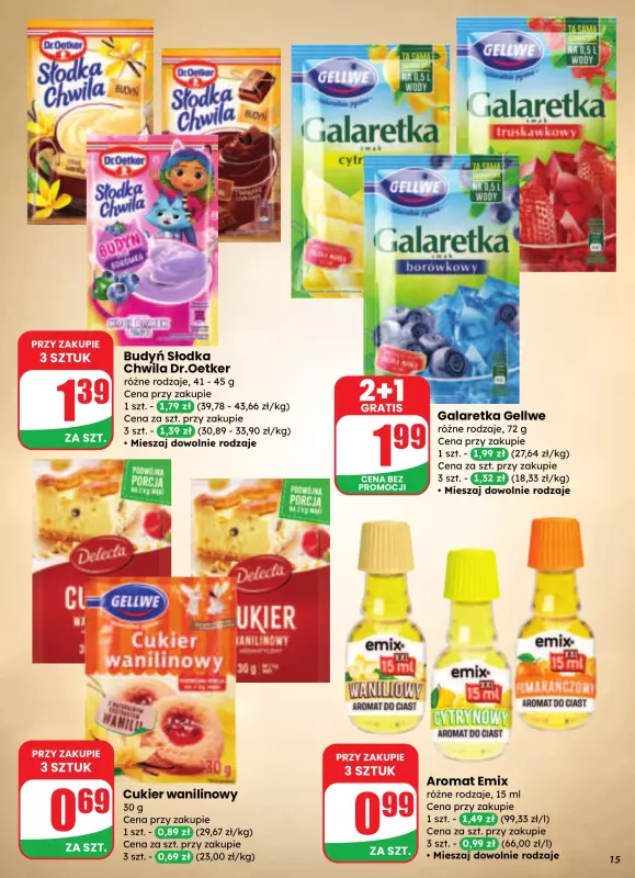 Dino - gazetka promocyjna Gazetka od środy 27.08 do wtorku 02.09 - strona 15