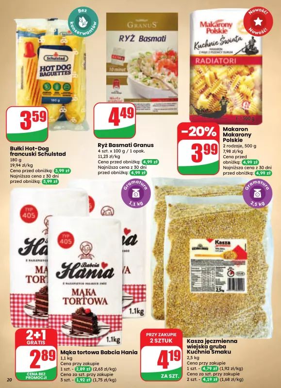 Dino - gazetka promocyjna Gazetka od środy 27.08 do wtorku 02.09 - strona 20