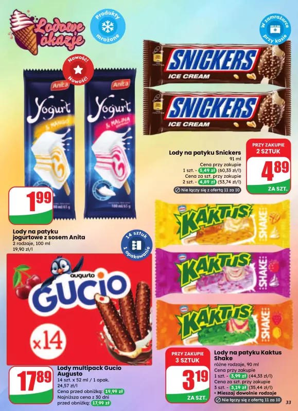 Dino - gazetka promocyjna Gazetka od środy 27.08 do wtorku 02.09 - strona 33