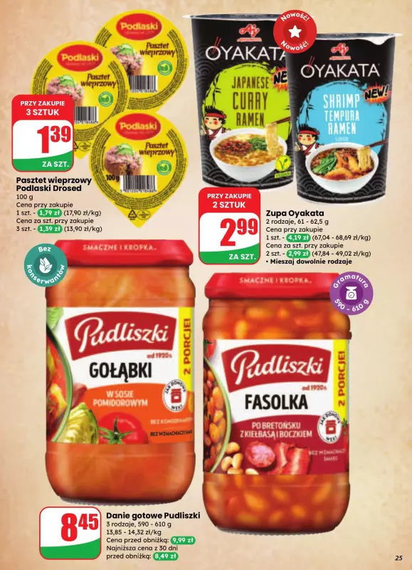 Dino - gazetka promocyjna Gazetka od środy 27.08 do wtorku 02.09 - strona 25