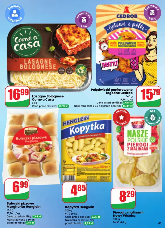 Dino - gazetka promocyjna Gazetka od środy 27.08 do wtorku 02.09 - strona 45