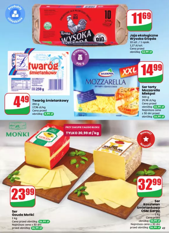 Dino - gazetka promocyjna Gazetka od środy 27.08 do wtorku 02.09 - strona 43