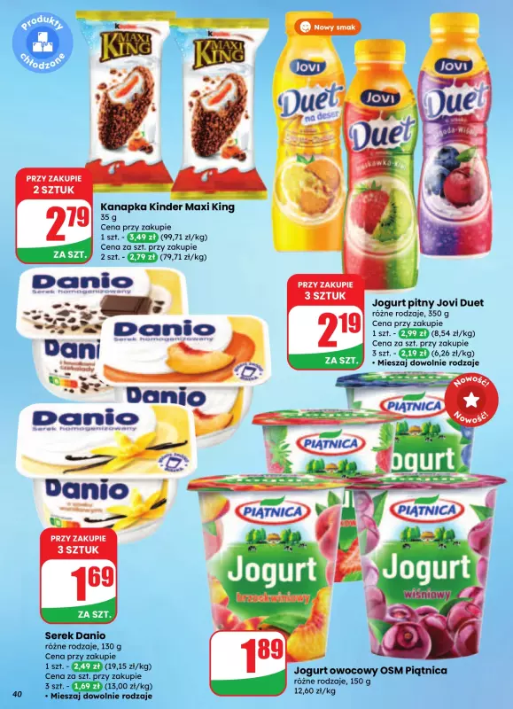 Dino - gazetka promocyjna Gazetka od środy 27.08 do wtorku 02.09 - strona 40