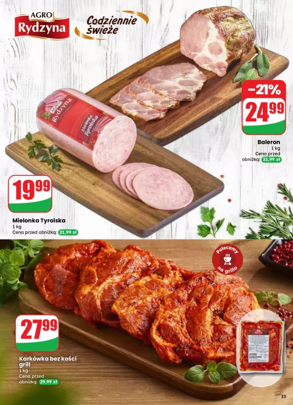 Dino - gazetka promocyjna Gazetka od środy 27.08 do wtorku 02.09 - strona 35