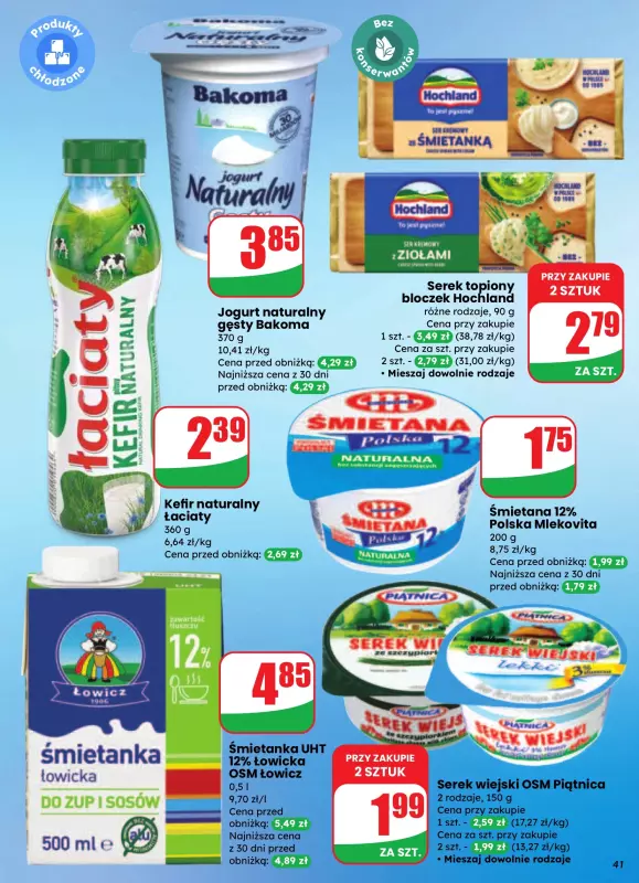 Dino - gazetka promocyjna Gazetka od środy 27.08 do wtorku 02.09 - strona 41