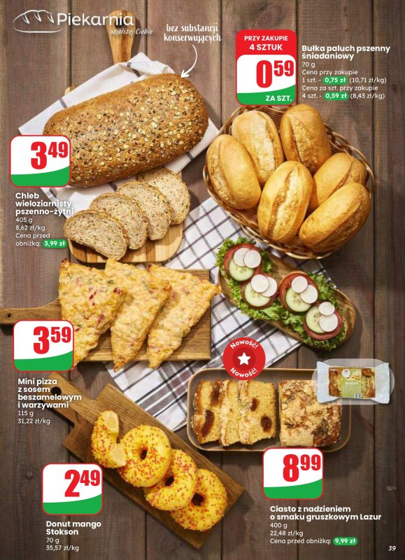 Dino - gazetka promocyjna Gazetka od środy 27.08 do wtorku 02.09 - strona 39
