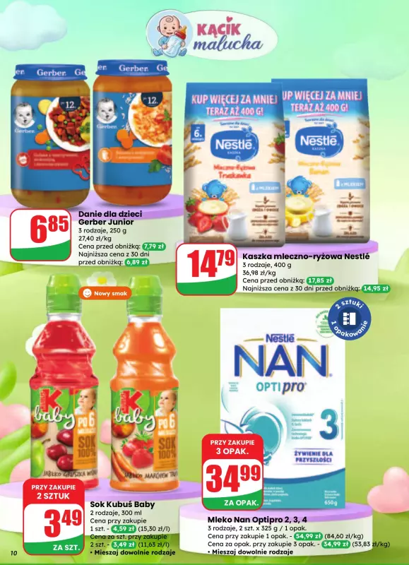 Dino - gazetka promocyjna Gazetka od środy 27.08 do wtorku 02.09 - strona 10