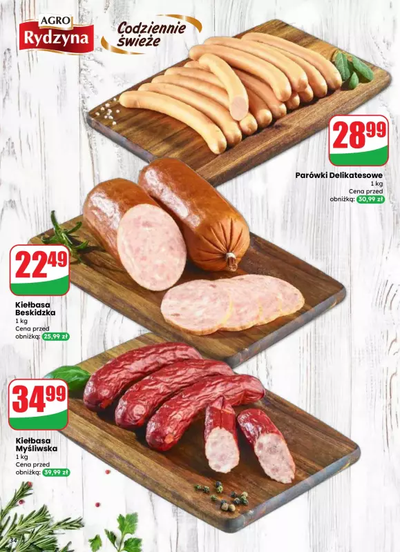 Dino - gazetka promocyjna Gazetka od środy 27.08 do wtorku 02.09 - strona 34