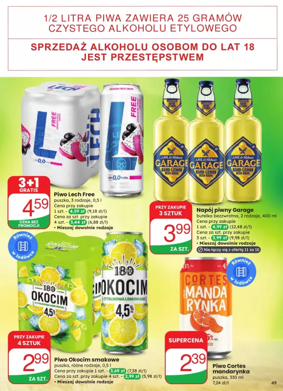 Dino - gazetka promocyjna Gazetka od środy 03.09 do wtorku 09.09 - strona 49