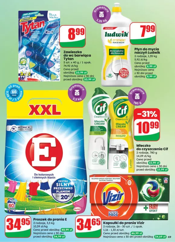 Dino - gazetka promocyjna Gazetka od środy 03.09 do wtorku 09.09 - strona 69