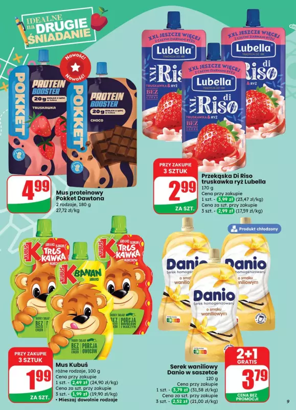 Dino - gazetka promocyjna Gazetka od środy 03.09 do wtorku 09.09 - strona 9