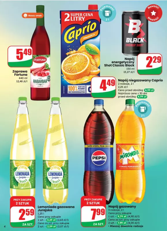 Dino - gazetka promocyjna Gazetka od środy 03.09 do wtorku 09.09 - strona 4