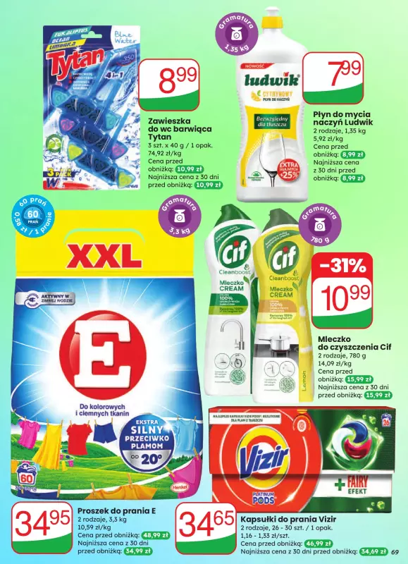 Dino - gazetka promocyjna Gazetka od środy 03.09 do wtorku 09.09 - strona 69