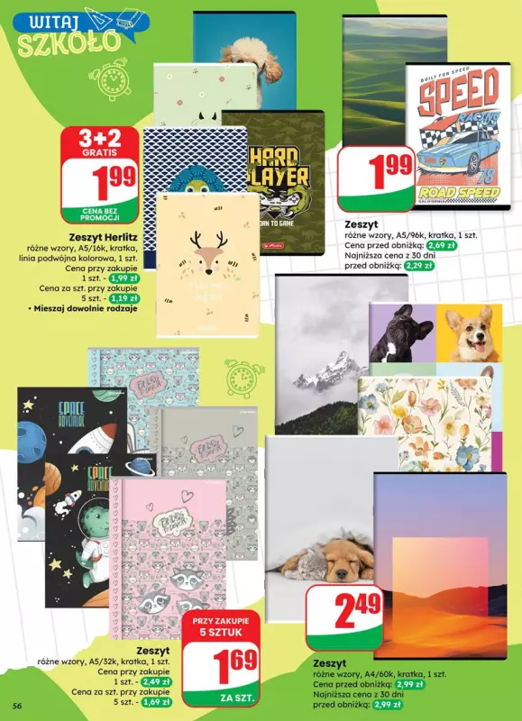 Dino - gazetka promocyjna Gazetka od środy 03.09 do wtorku 09.09 - strona 56