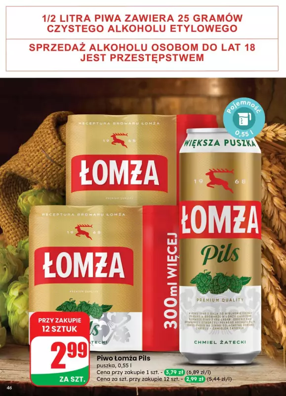Dino - gazetka promocyjna Gazetka od środy 03.09 do wtorku 09.09 - strona 46
