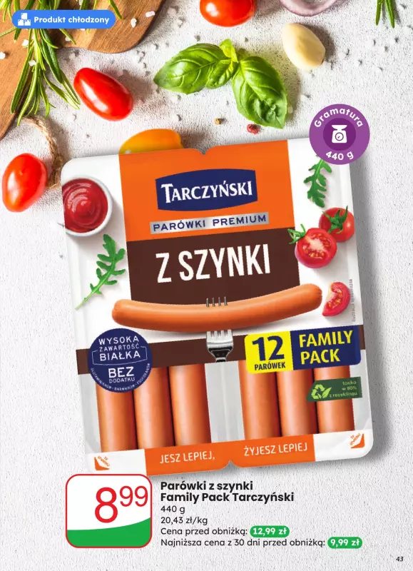 Dino - gazetka promocyjna Gazetka od środy 03.09 do wtorku 09.09 - strona 43