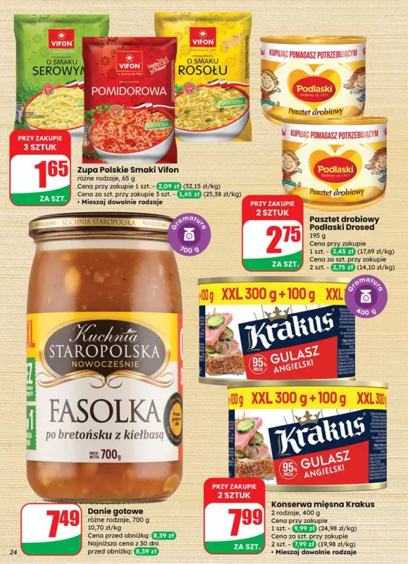 Dino - gazetka promocyjna Gazetka od środy 03.09 do wtorku 09.09 - strona 24