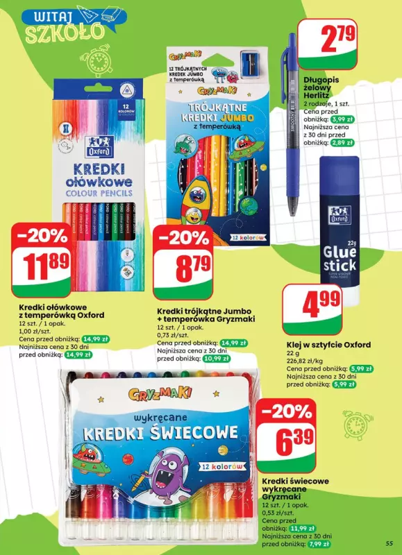 Dino - gazetka promocyjna Gazetka od środy 03.09 do wtorku 09.09 - strona 55