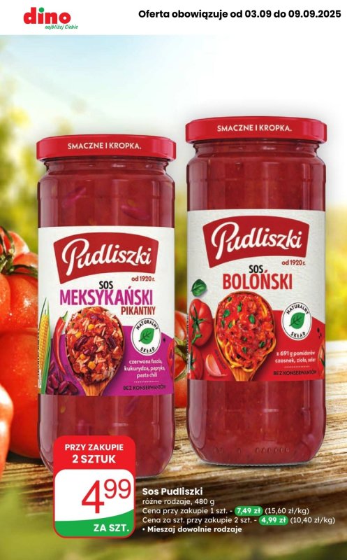 Dino - gazetka promocyjna MEGA promocje! od środy 03.09 do wtorku 09.09 - strona 3