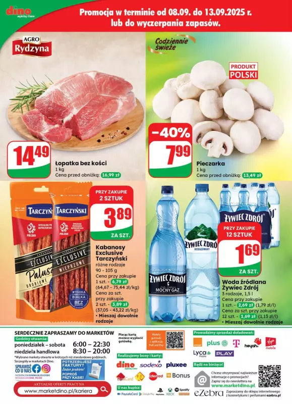 Dino - gazetka promocyjna Gazetka od środy 10.09 do wtorku 16.09 - strona 72