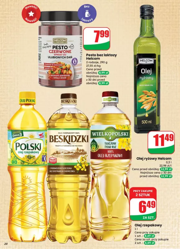 Dino - gazetka promocyjna Gazetka od środy 10.09 do wtorku 16.09 - strona 20