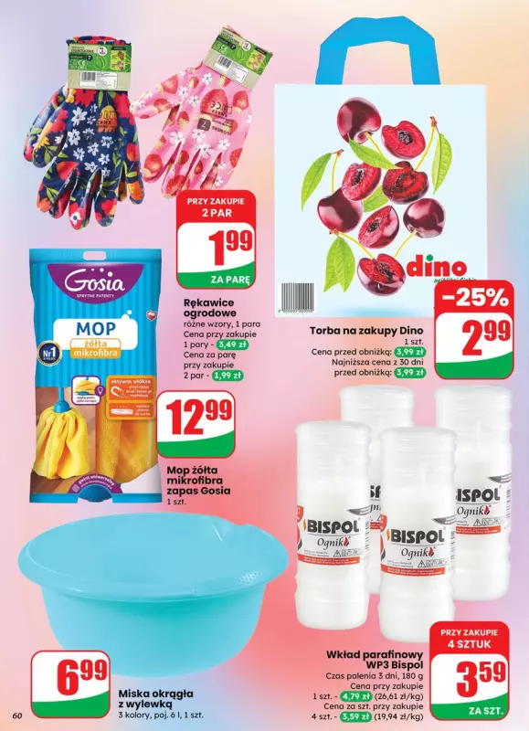 Dino - gazetka promocyjna Gazetka od środy 10.09 do wtorku 16.09 - strona 60