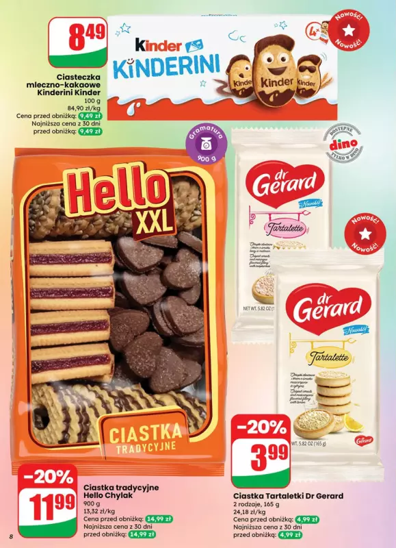 Dino - gazetka promocyjna Gazetka od środy 10.09 do wtorku 16.09 - strona 8