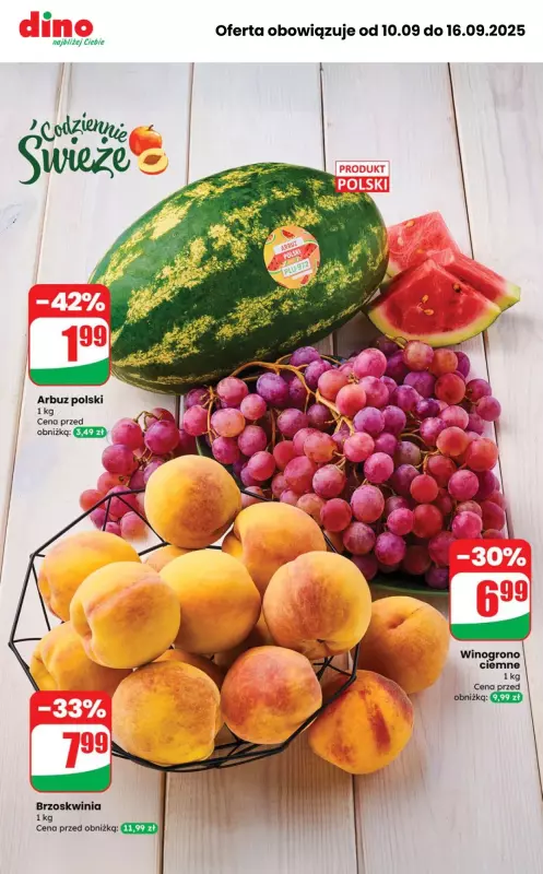 Dino - gazetka promocyjna Najlepsze promocje! od środy 10.09 do wtorku 16.09 - strona 3
