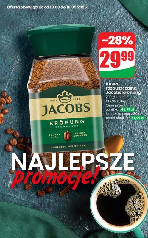 Dino - gazetka promocyjna Najlepsze promocje! od środy 10.09 do wtorku 16.09