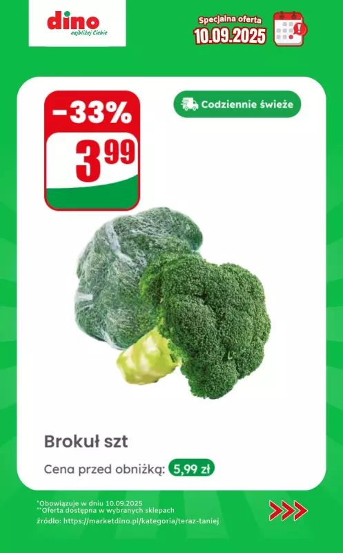 Dino - gazetka promocyjna Specjalna oferta na 10.09.2025 - promocje spoza gazetki od środy 10.09 do środy 10.09 - strona 6