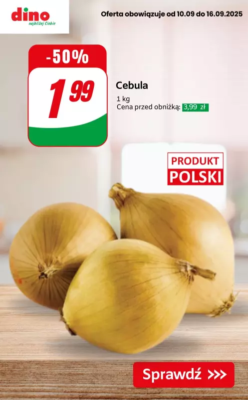 Dino - gazetka promocyjna Do -50% na owoce i warzywa   - strona 2